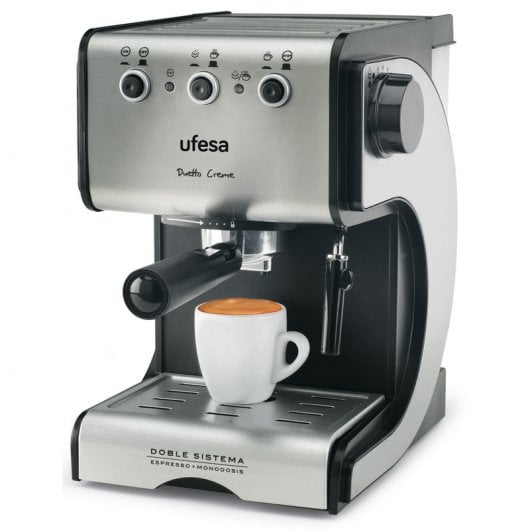 Ufesa Duetto Creme CE7141 Cafetera Expreso