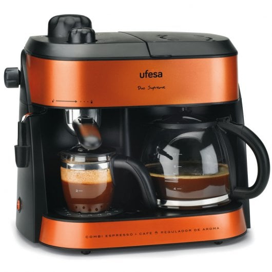 Ufesa Duo Supreme CK7355 Cafetera Expreso Goteo