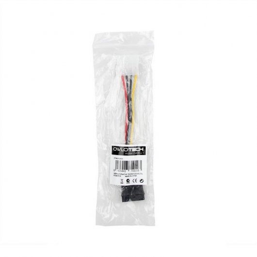 Owlotech Cable Alimentación Molex/SATA 15 cm