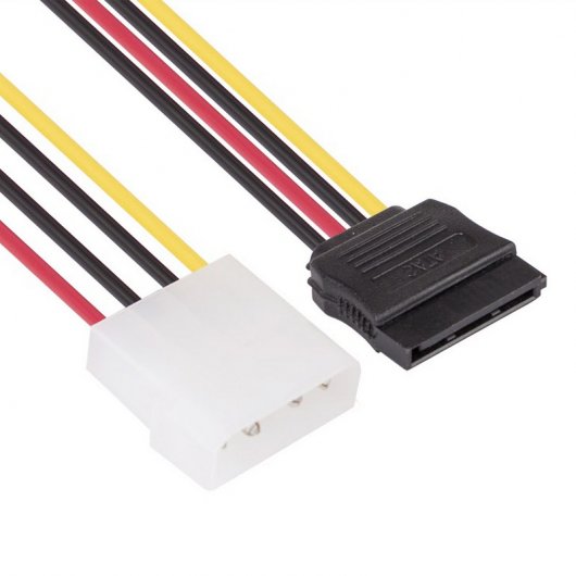 Owlotech Cable Alimentación Molex/SATA 15 cm