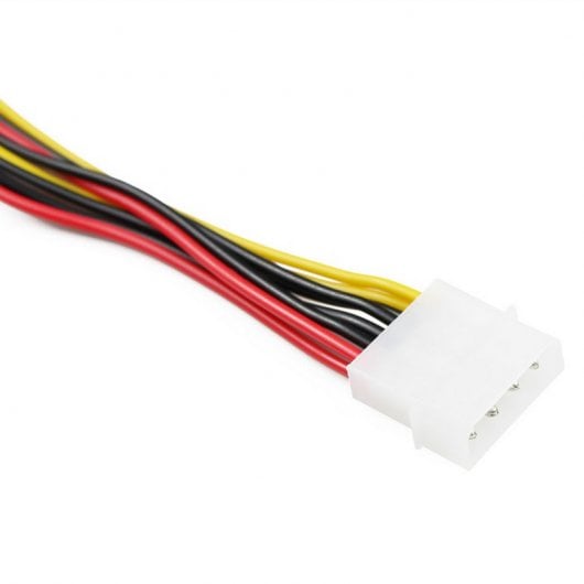 Owlotech Cable Adaptador Molex 4 Pines Macho A 2x SATA 15 Pines