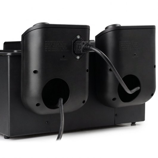 Princess Double Black Fryer Freidora 2x3L 2x1800W