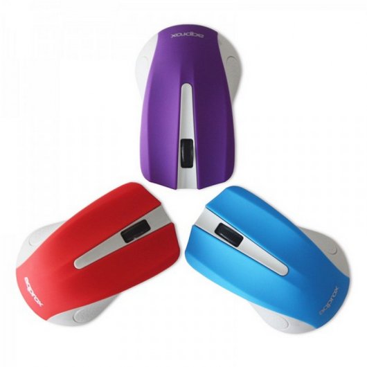 Approx APPWMLITEPV2 Ratón Inalámbrico Violeta