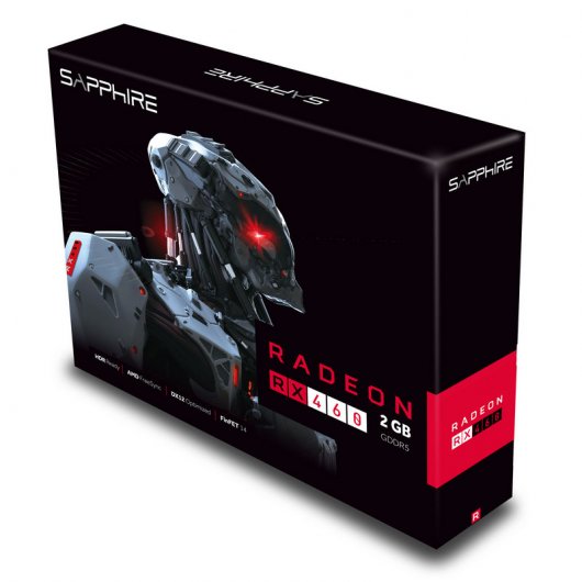 Sapphire Radeon RX 460 2GB GDDR5
