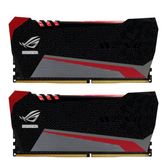 Avexir Red Tesla DDR4 2666 PC4-21300 16GB 2x8GB CL15 LED Rojo Reacondicionado