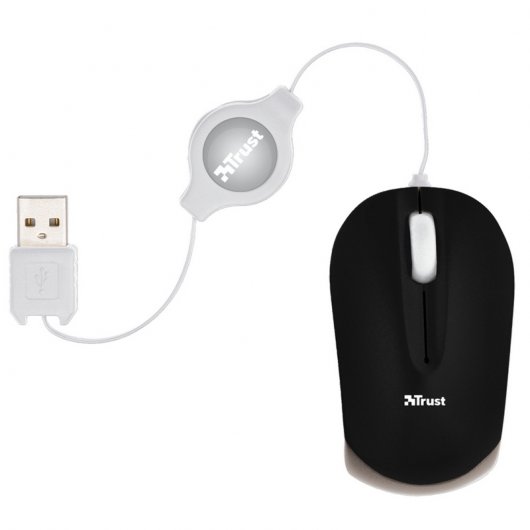 Trust Nanou Ratón Retráctil
