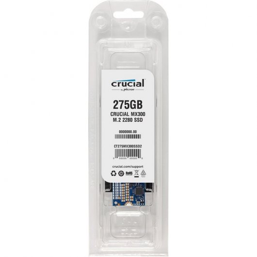 Crucial MX300 275GB M.2 Type 2280