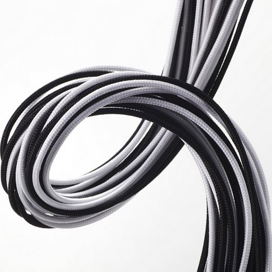 Phanteks CB24P Cable Extensión Blanco/Negro Placa Base 24 Pines