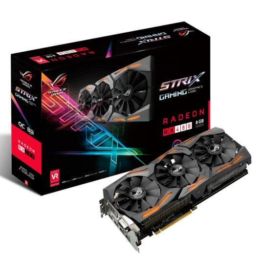 Asus ROG Strix Radeon RX 480 Gaming OC 8GB GDDR5