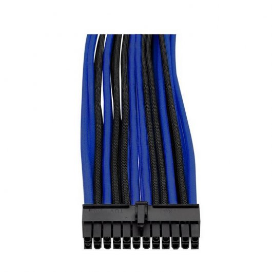 Thermaltake TtMod Sleeve Pack Cables Extensión Placa Base Negro/Azul