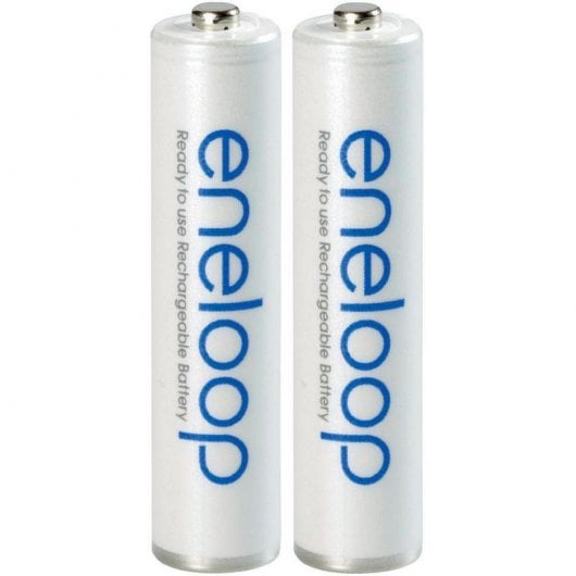 Confezione da 4 batterie ricaricabili AAA Panasonic Eneloop da 750 mAh