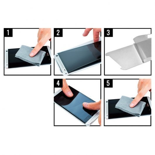 BeCool Protector Cristal Templado para BQ Aquaris U Plus