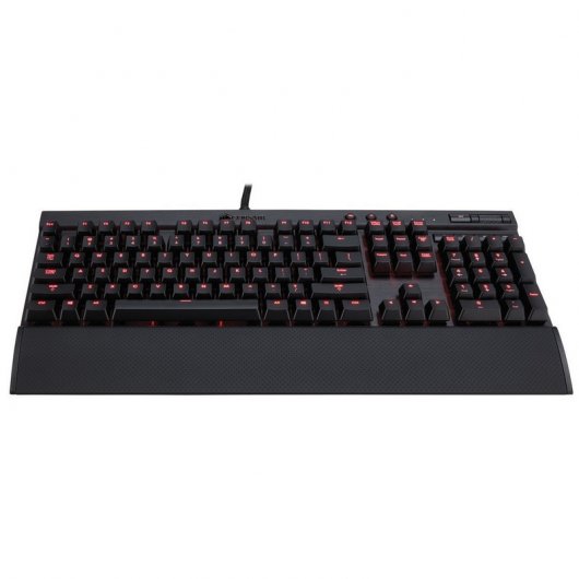 Corsair K70 Teclado Cherry MX Blue Gaming Retroiluminado LED Rojo