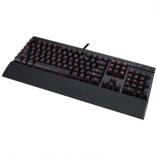 Corsair K70 Teclado Cherry MX Blue Gaming Retroiluminado LED Rojo