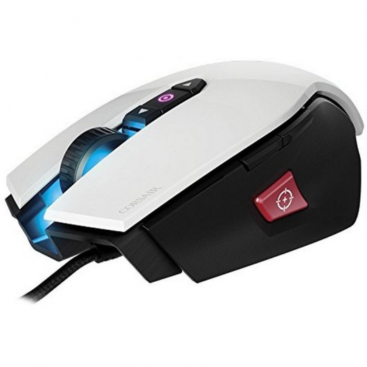 Corsair M65 PRO RGB Gaming 12000 DPI Blanco