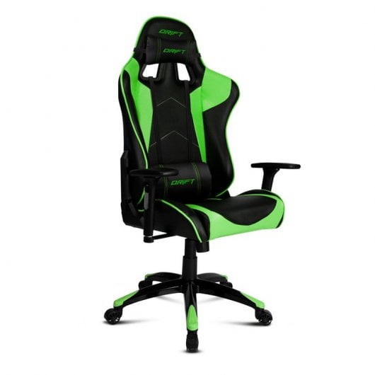 Sedia da gaming Drift DR300 nera/verde