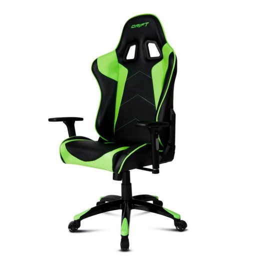 Sedia da gaming Drift DR300 nera/verde