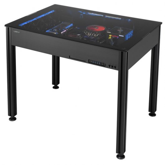 Lian Li DK-Q2X Mesa de Montaje Negra USB 3.0