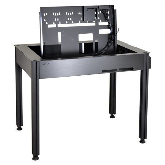 Lian Li DK-Q2X Mesa de Montaje Negra USB 3.0