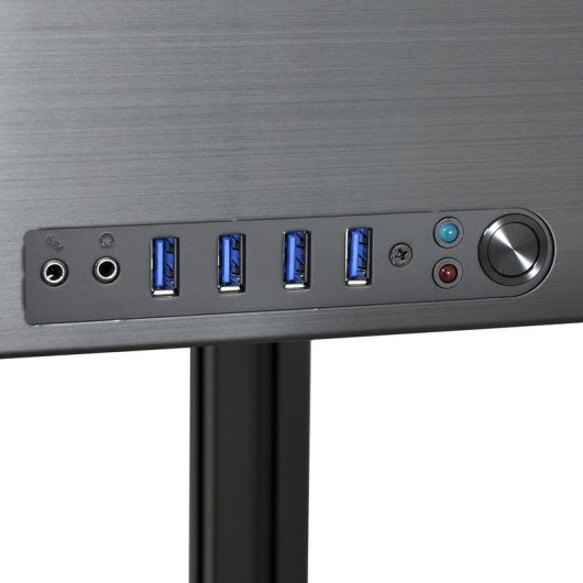 Lian Li DK-Q2X Mesa de Montaje Negra USB 3.0
