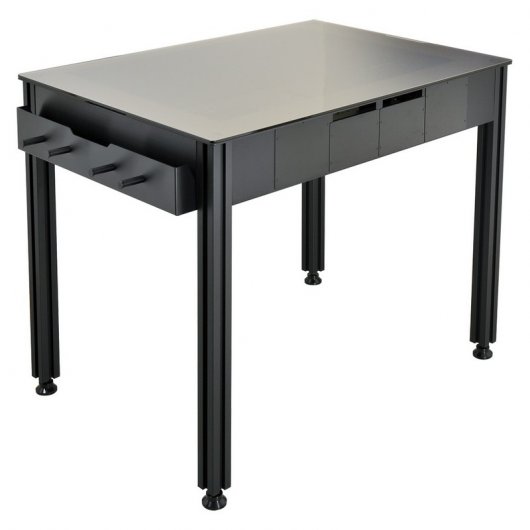 Lian Li DK-Q2X Mesa de Montaje Negra USB 3.0