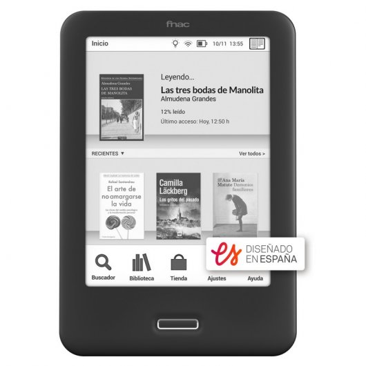 Bq Touch Light 2 Fnac Edition 8GB Negro