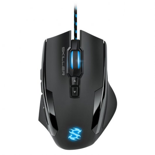 Sharkoon Skiller Laser Gaming Mouse 10800DPI Preto