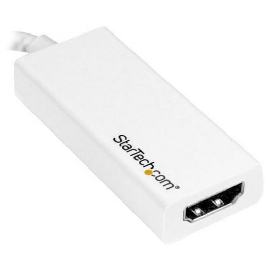 StarTech.com Adaptateur vidéo USB-C vers HDMI - M/F - Ultra HD 4K - Blanc