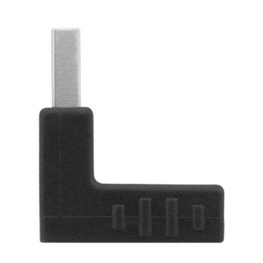 Unotec Adaptador USB 2.0 Macho/Hembra  Acodado