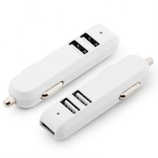 Unotec Cargador de Coche 3 x USB 5A