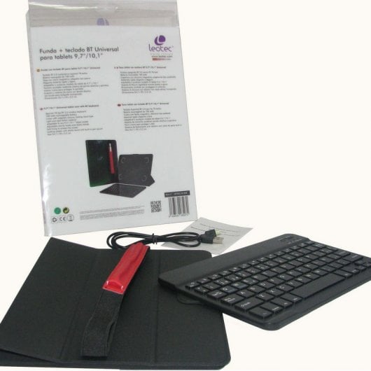 Leotec Funda para Tablet 10.1" con Teclado Bluetooth