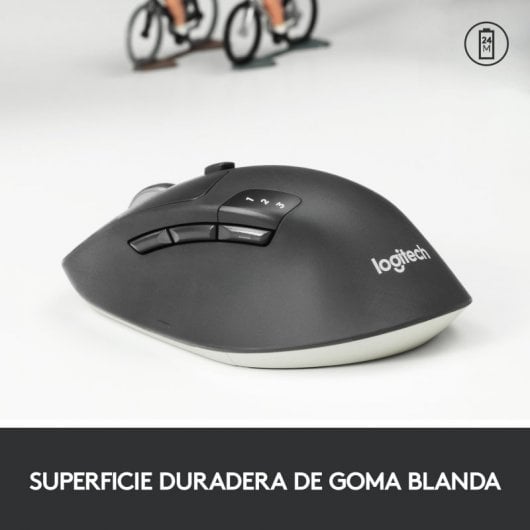 Logitech M720 Triathlon Rato Sem Fios Preto 1000DPI