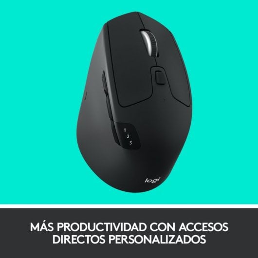 Logitech M720 Triathlon Rato Sem Fios Preto 1000DPI