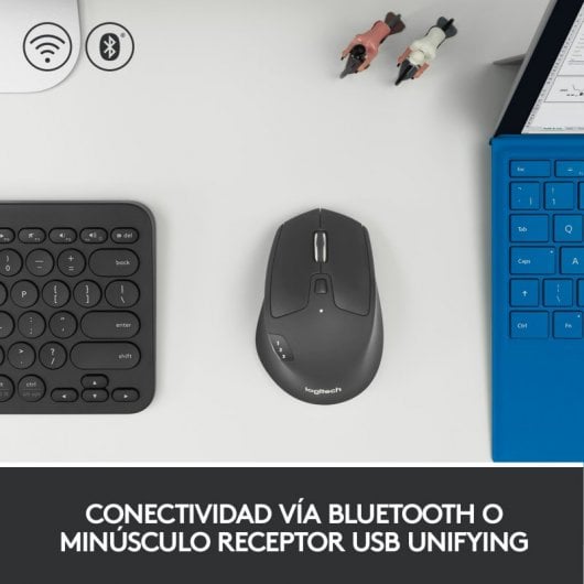 Logitech M720 mouse Mano destra RF senza fili + Bluetooth Ottico 1000 DPI