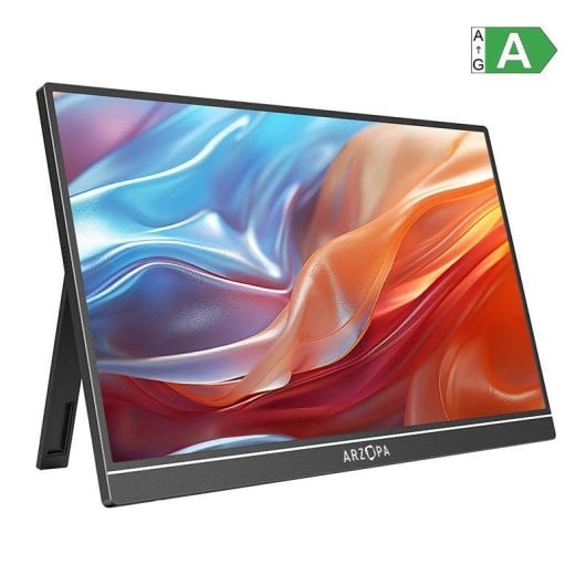Arzopa A1 pantalla para PC 39,6 cm (15.6") 1920 x 1080 Pixeles Full HD LCD Gris