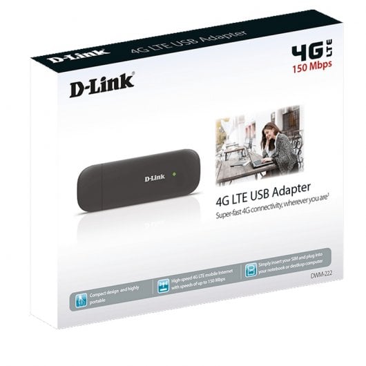 D-Link DWM-222 Adaptador USB WiFi 4G LTE