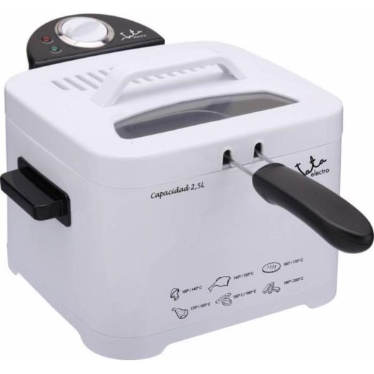 Friteuse Jata FR278 2,5L 2000W met Thermostaat en Uitneembare Kom