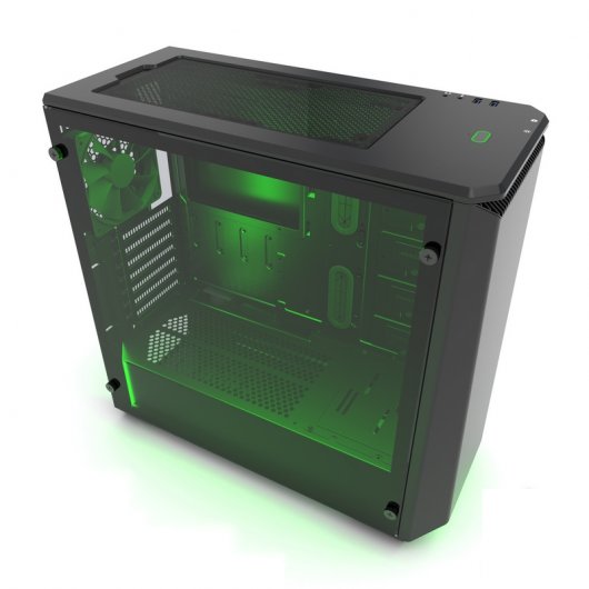 Phanteks Eclipse P400 Cristal Templado Negra