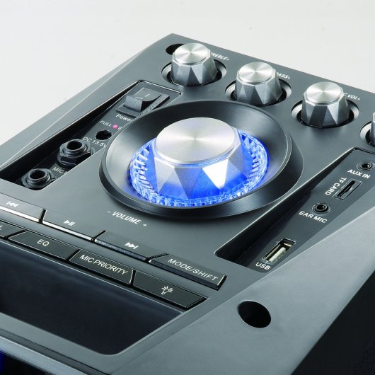 Conceptronic Bass Disco Negro Altavoz Bluetooth