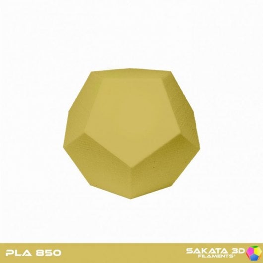 Sakata 3D Bobina de Filamento PLA 850 1.75mm Dorado 1Kg