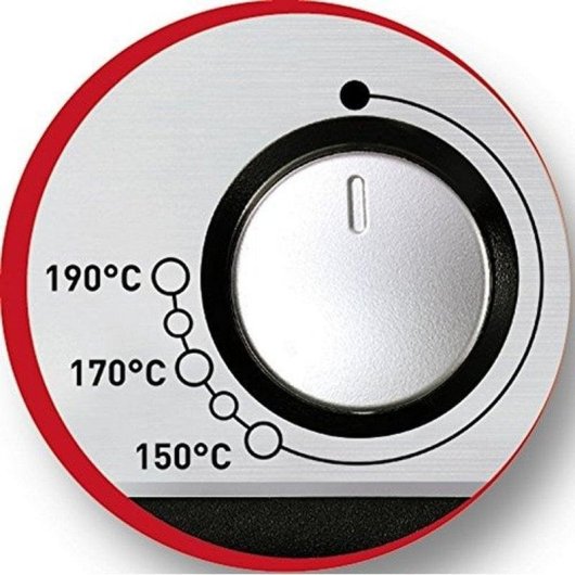 Freidora de aceite Moulinex Easypro AM338070 3 L 2300 W con ventana