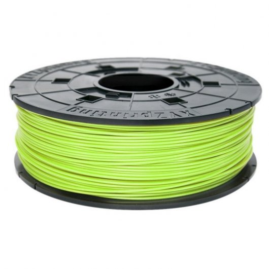 Cartouche de filament PLA XYZPrinting 1,75 mm vert fluo 600gr pour DaVinci Jr