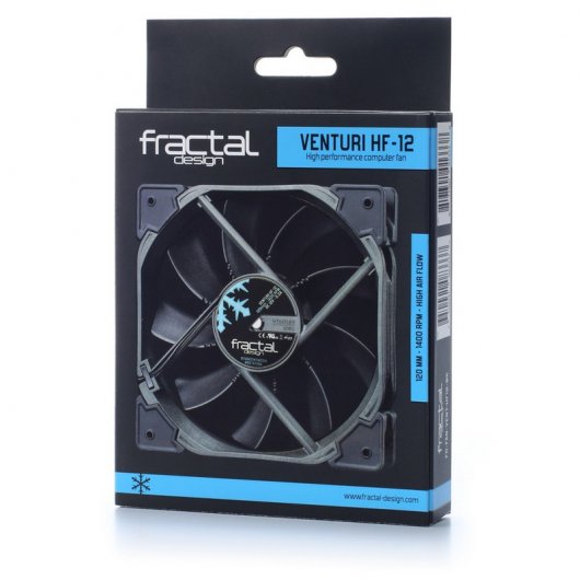 Fractal Dynamic Venturi HF-12 120mm Negro