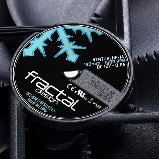 Fractal Dynamic Venturi HP-14 PWM 140mm Negro