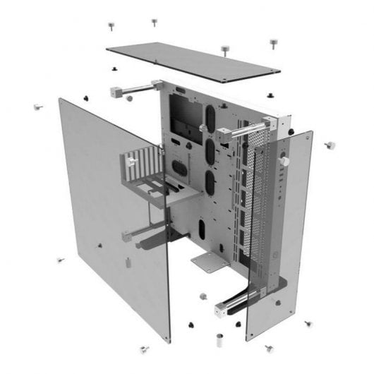 Thermaltake Core P5 Cristal Templado Snow Edition