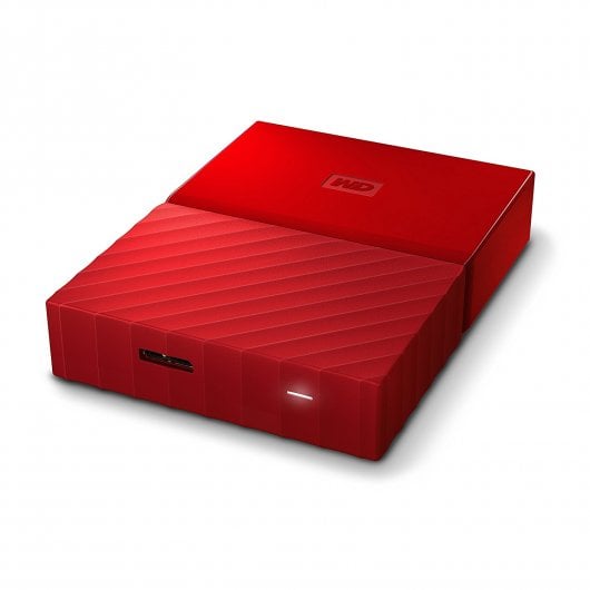 WD My Passport 4TB 2.5" USB 3.0 Rojo
