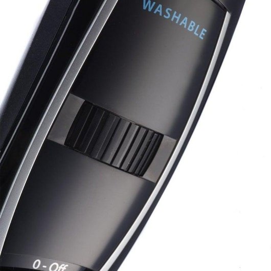 Máquina de Cortar Barba BaByliss E856E Sem Fios 18 Comprimentos 45min Lavável