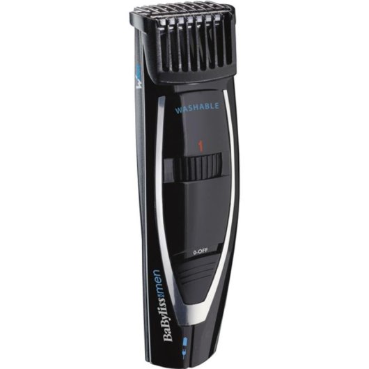 Máquina de Cortar Barba BaByliss E856E Sem Fios 18 Comprimentos 45min Lavável