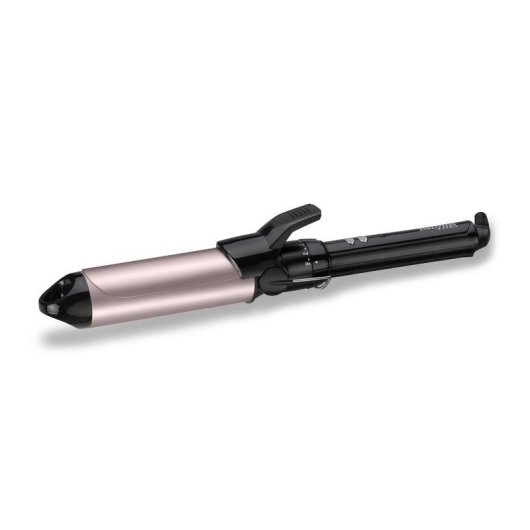Enrolador de Cabelo BaByliss C338E Cerâmico 38 mm 110-180°C 10 Níveis Preto Rosa