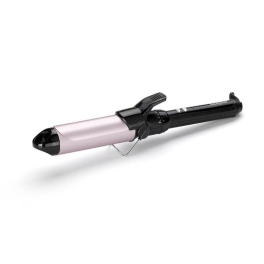 Enrolador de Cabelo BaByliss C338E Cerâmico 38 mm 110-180°C 10 Níveis Preto Rosa
